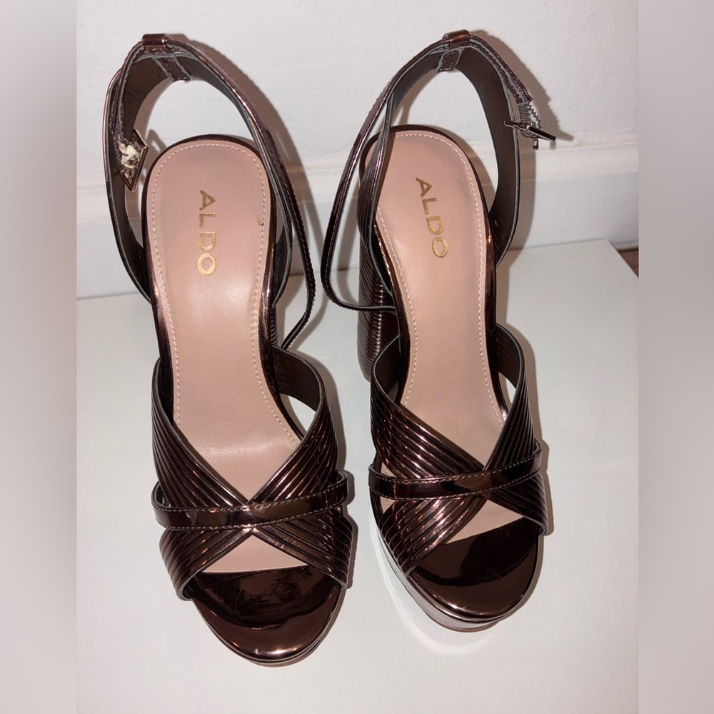 ALDO Hally Women's Shiny  Platform Sandals